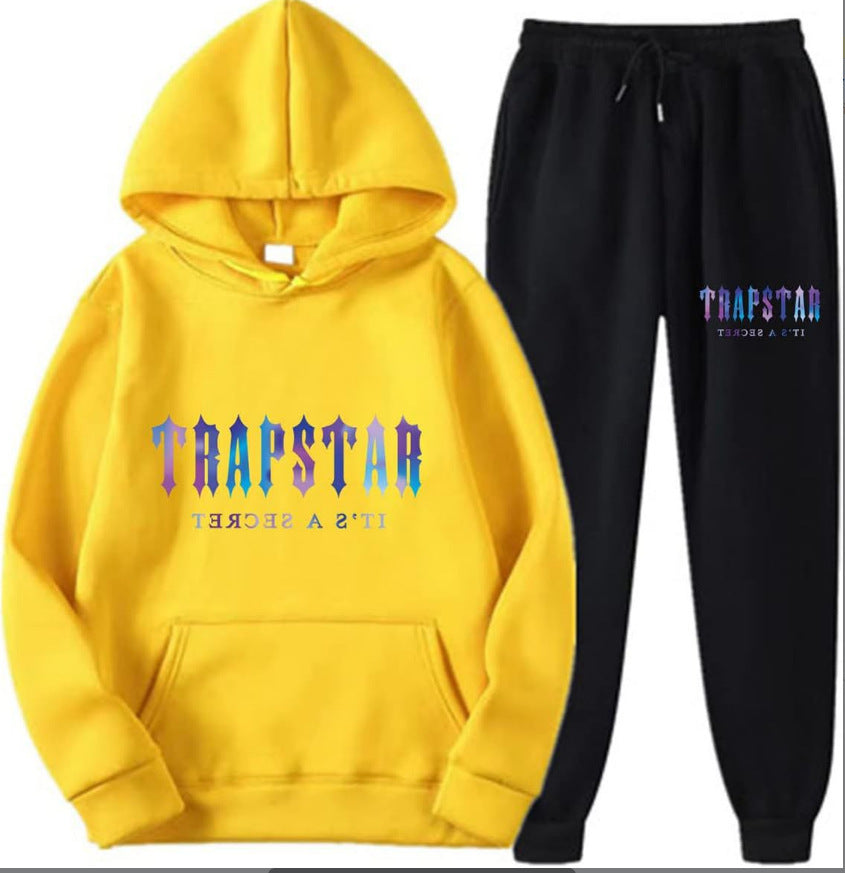 LUXMOVI CORE Hoodie Set – TRAPS Print