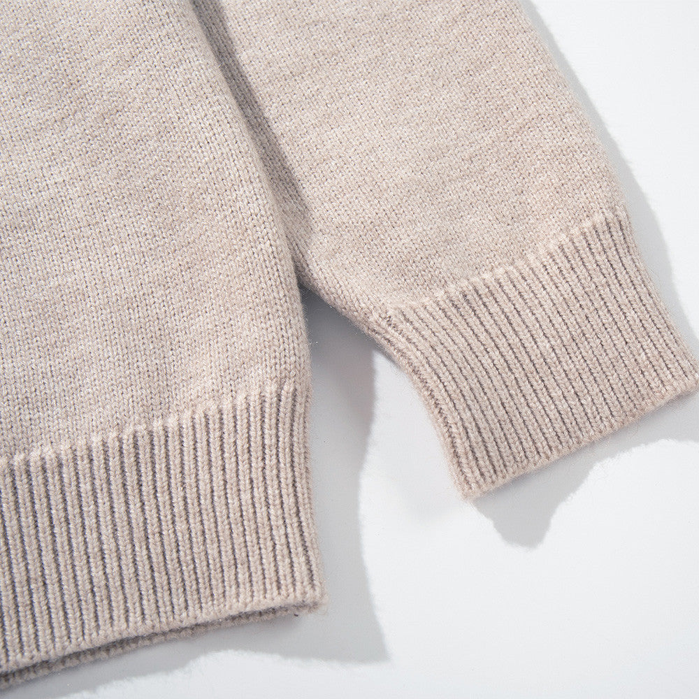 LUXMOVI CORE Strickpullover – V-Neck