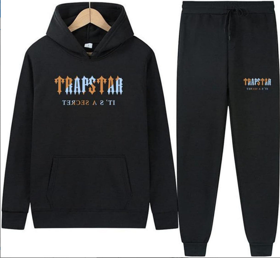 LUXMOVI CORE Hoodie Set – TRAPS Print