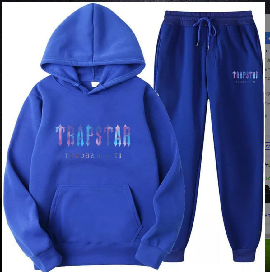 LUXMOVI CORE Hoodie Set – TRAPS Print