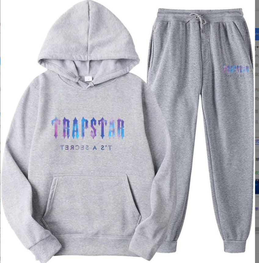 LUXMOVI CORE Hoodie Set – TRAPS Print