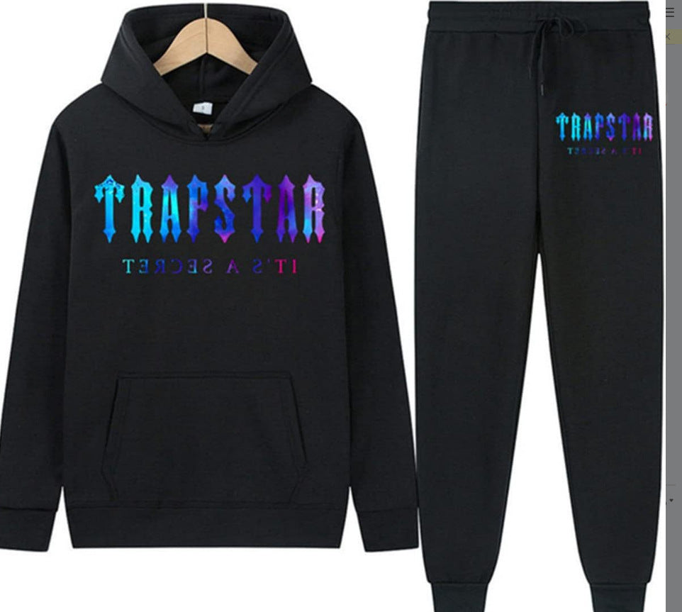 LUXMOVI CORE Hoodie Set – TRAPS Print
