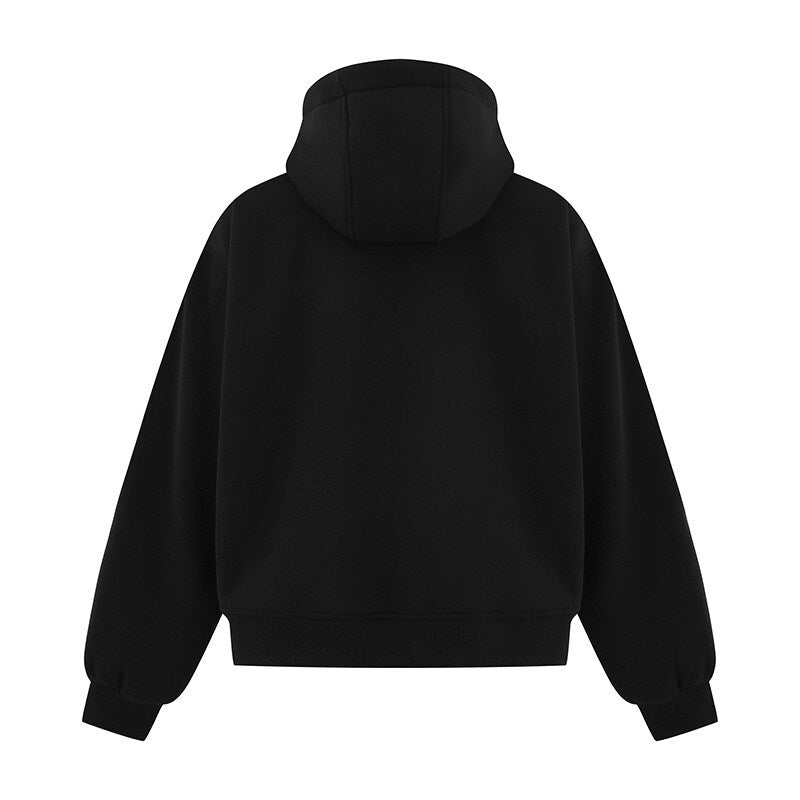 LUXMOVI CORE Zip-Hoodie – Retro Couple