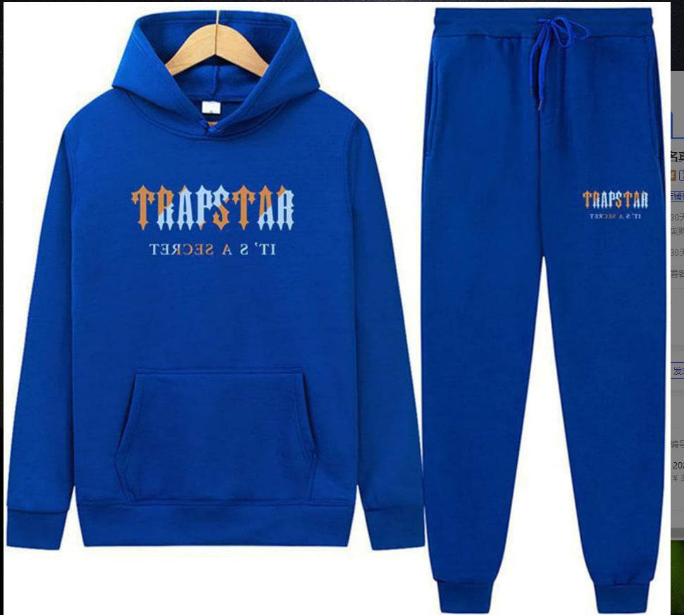 LUXMOVI CORE Hoodie Set – TRAPS Print