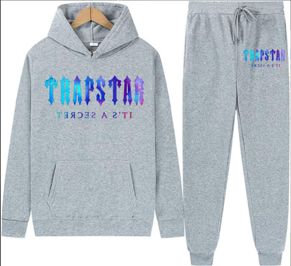 LUXMOVI CORE Hoodie Set – TRAPS Print