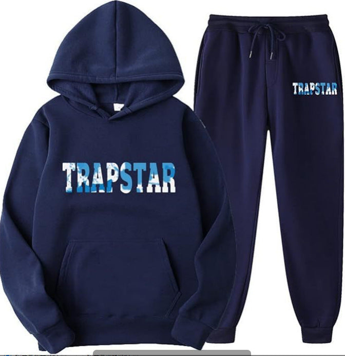 LUXMOVI CORE Hoodie Set – TRAPS Print