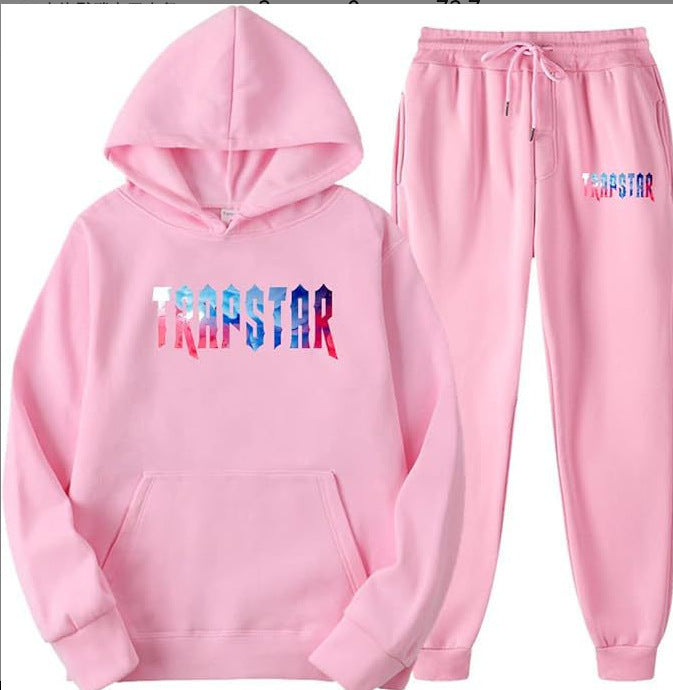 LUXMOVI CORE Hoodie Set – TRAPS Print
