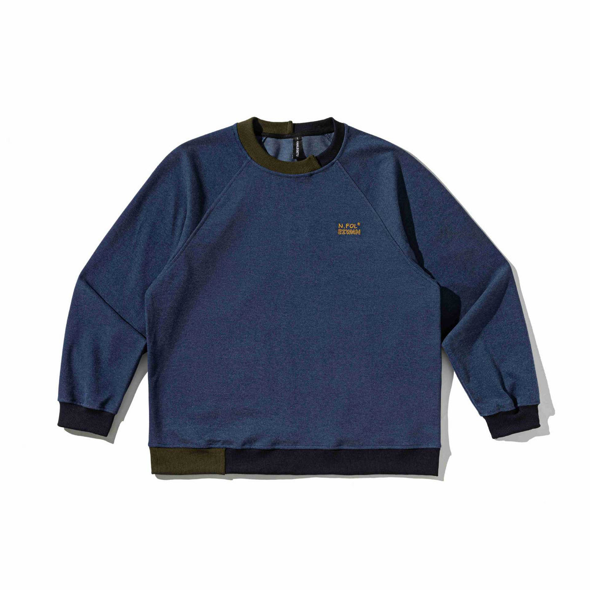 LUXMOVI CORE Hoodie – Color Block Embroidery Pullover