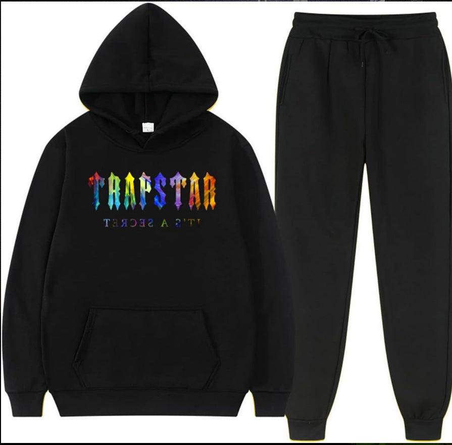 LUXMOVI CORE Hoodie Set – TRAPS Print