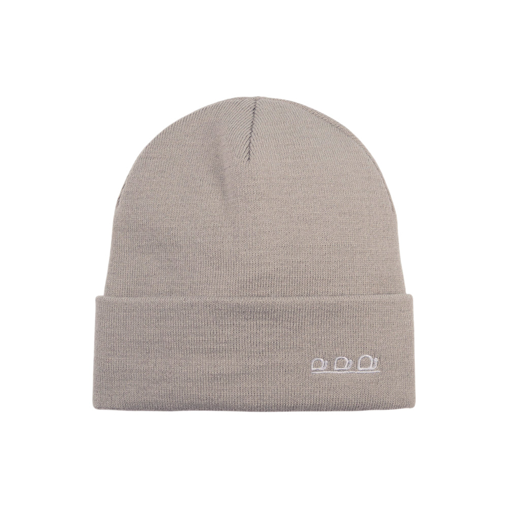 LUXMOVI ORTLES Beanie – Mittelgrau