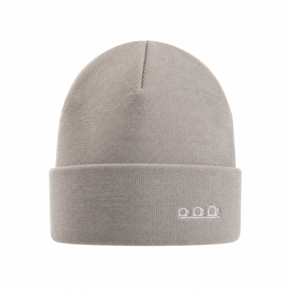 LUXMOVI ORTLES Beanie – Mittelgrau