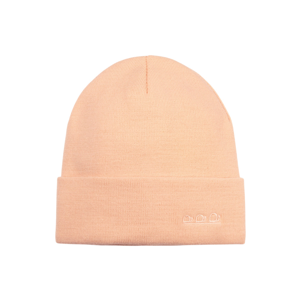 LUXMOVI ORTLES Beanie – Powder Pink