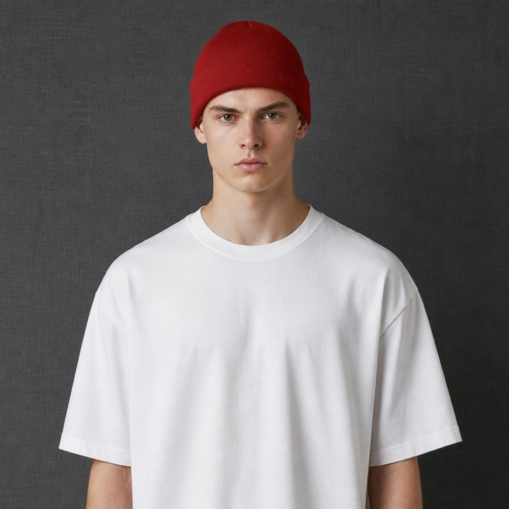 LUXMOVI ORTLES Beanie – Granat