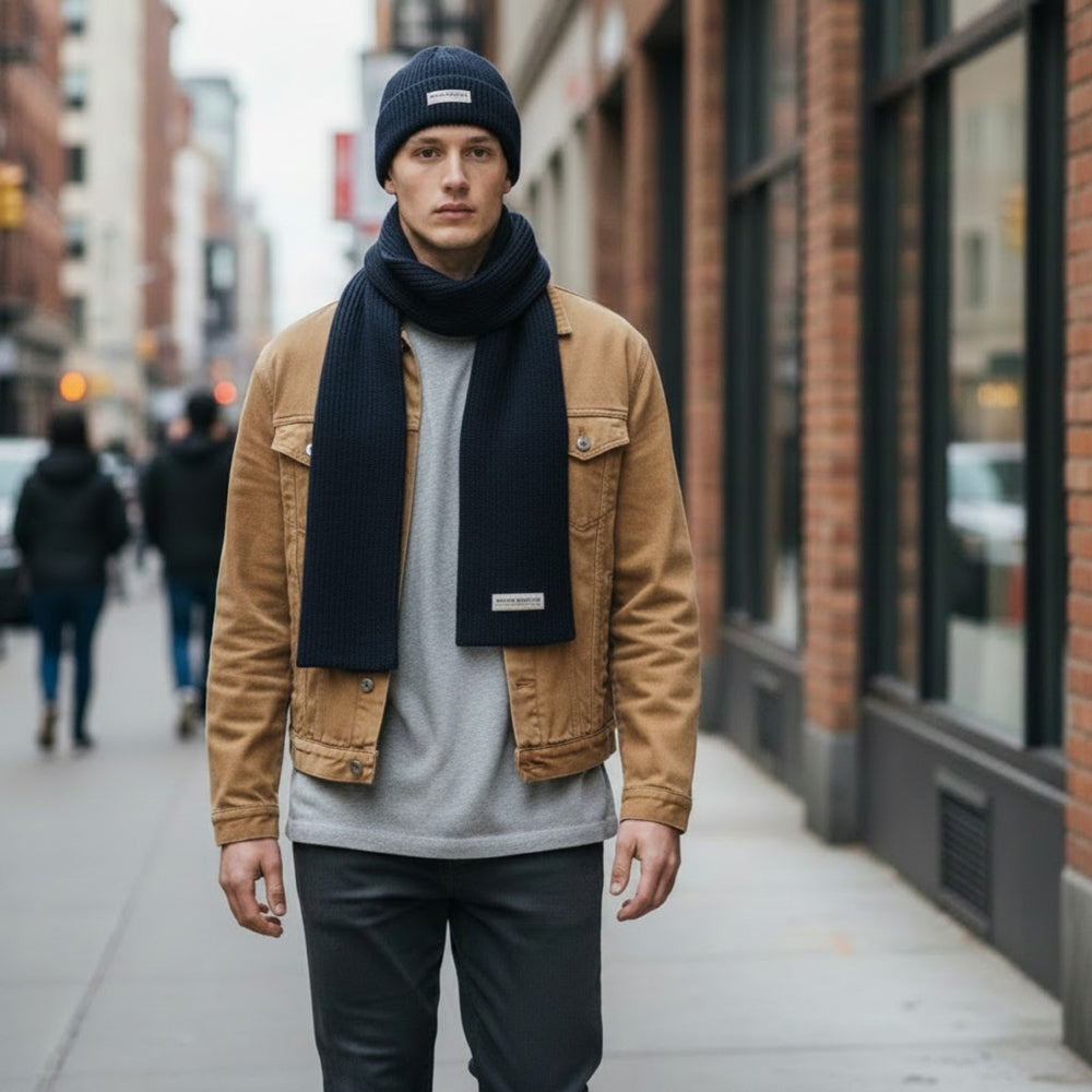 LUXMOVI CERVINO Beanie – Blau